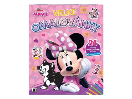 Omaľovanka veľká Minnie