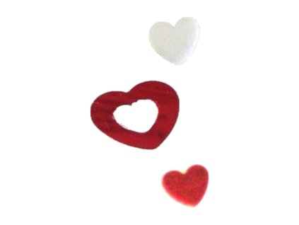 5318 sk konfety leskle srdce 15 g php