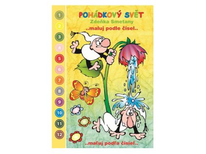 omalovanka a5 akim maluj podla cisiel rozpravkovy svet