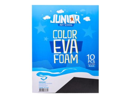 dekoracna pena a4 eva cierna 2 0 mm sada 10 ks 00000
