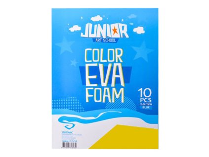 dekoracna pena a4 eva zlta 2 0 mm sada 10 ks 00000