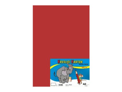 vykres skolsky a2 180g 10 listov cerveny