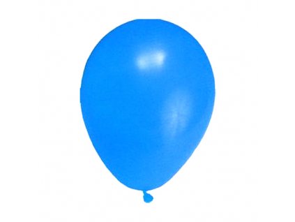 Balón M 25 cm, tmavomodrý /10 ks/