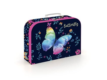 Kufrík lamino 34 cm Motýľ