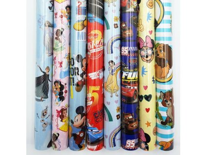 papier darcekovy v rolke 2m x 70 cm disney mix motivov