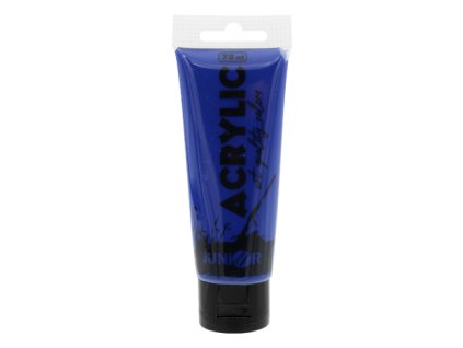 akrylova farba junior 75 ml modra blue 00000