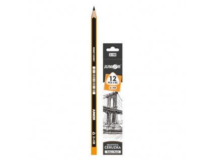 Ceruzka grafitová trojhranná č. 2/HB