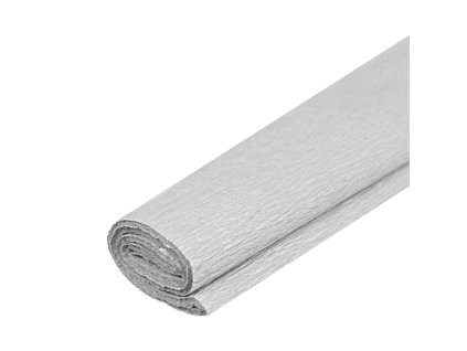 krepovy papier junior strieborny 31