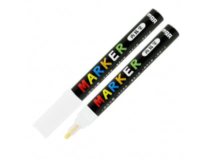Popisovač M&G Acrylic Marker 2 mm akrylový, biely S100