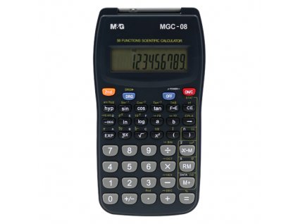 Kalkulačka M&G vedecká MGC-08, 56 funkcií