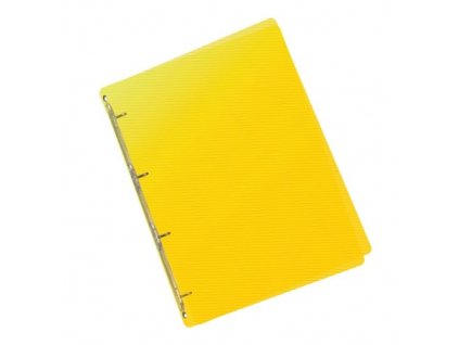 Zakladač PP 4-krúžkový A4 Lines - žltý