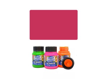 ACR Farba na textil 37ml, Deep Rose 542