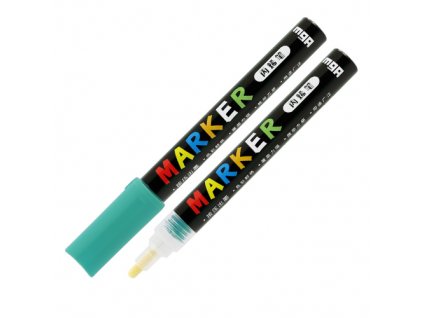 Popisovač M&G Acrylic Marker 2 mm akrylový, Blue Green S523