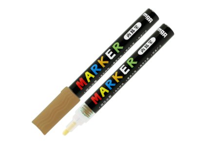 popisovac m g acrylic marker 2 mm akrylovy gold s120 00004