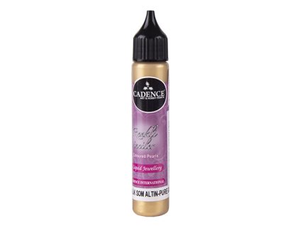 tekute perly cadence zlata 25 ml