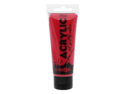 Akrylová farba JUNIOR 75 ml - červená/red
