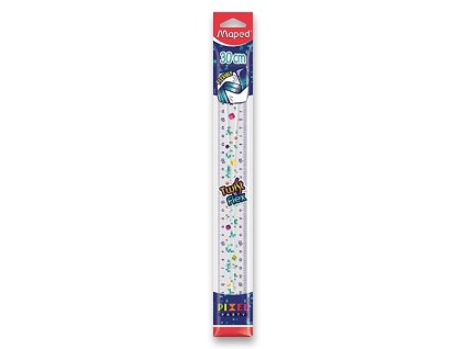 Pravitko Maped twist n flex pixelxel party ohybne nelamave 30 cm