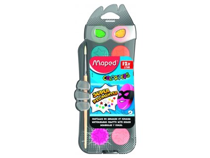 vodove farby maped paint 12 farieb 30 mm 00000