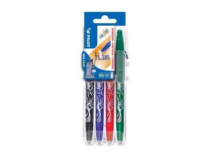 roller gumovaci pilot frixion ball 0 7 mm set2go basic sada 4 ks