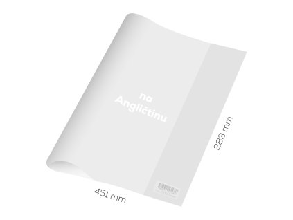 obal na anglictinu pvc 451x283 mm hruby transparentny 1 ks 00000