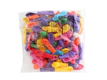 balon 8 cm vodna bomba mix farieb 50 ks