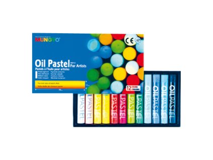 Pastel olejový MUNGYO sada 12 ks