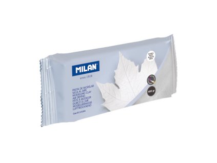 modelovacia hmota milan 400g biela na vzduchu tvrdnuca 00003