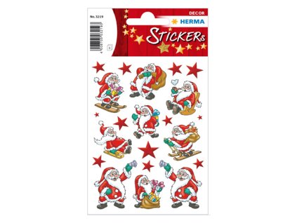 vianocne etikety magic santa claus 00000