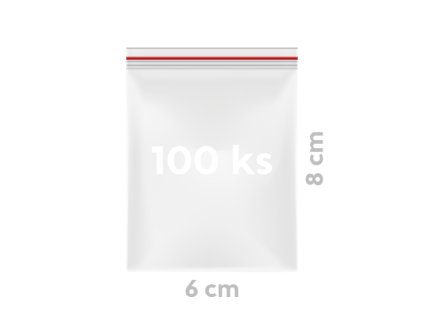 4419 sk vrecka rychlouzatvaracie 6 x 8 cm 100 ks v bal php