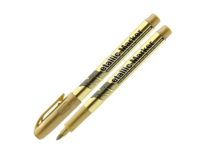 popisovac m g metallic marker zlaty 00001