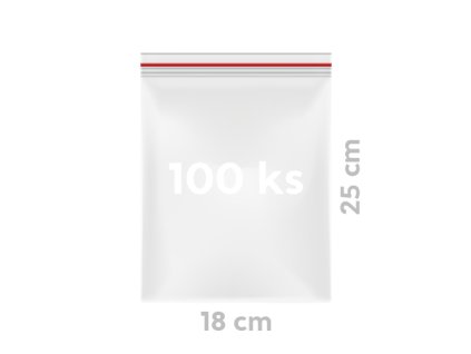 3015 sk vrecka rychlouzatvaracie 18 x 25 cm 100 ks v bal php
