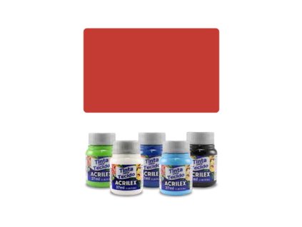 ACR Farba na textil 37ml, Scarlet Red