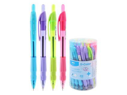 Pero guľôčkové M&G Semi-Gel ABPH9672 0,7 mm - modré