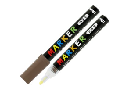 popisovac m g acrylic marker 2 mm akrylovy brown s421 00004