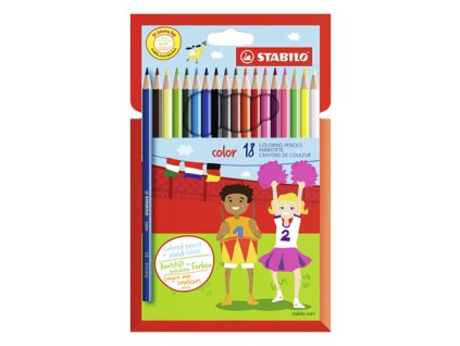 pastelky stabilo color sada 18 ks