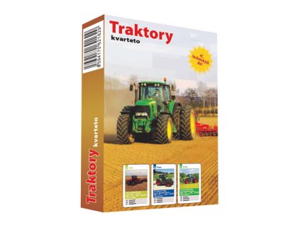 Karty hracie - Kvarteto - Traktory