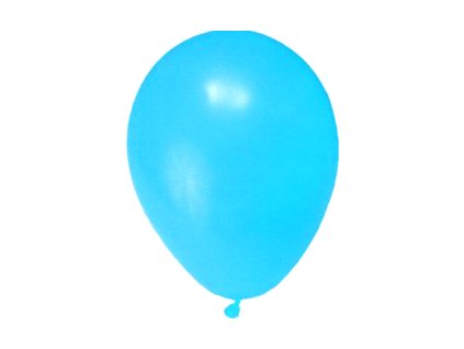 balon m 25 cm svetlomodry 10 ks