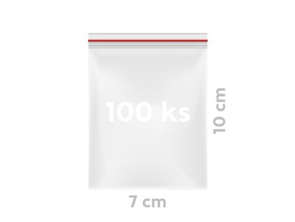 5113 sk vrecka rychlouzatvaracie 7 x 10 cm 100 ks v bal php