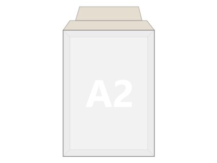 Obálka kartónová - formát A2  1 ks