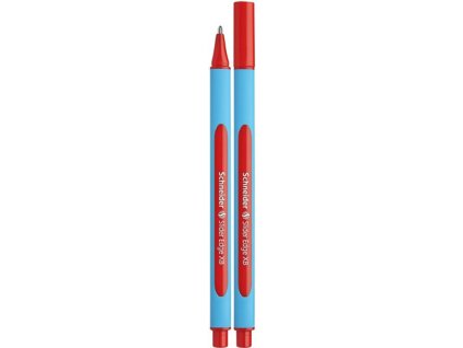 Guľôčkové pero Schneider "Slider Edge XB", 0,7 mm, s uzáverom, červené