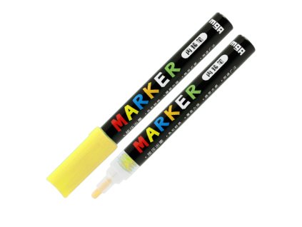 popisovac m g acrylic marker 2 mm akrylovy neon yellow s040 00004