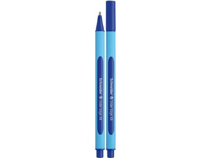 Guľôčkové pero Schneider "Slider Edge XB", 0,7 mm, s uzáverom, modré