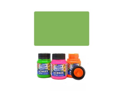 acr farba na textil 37ml kiwi green 985