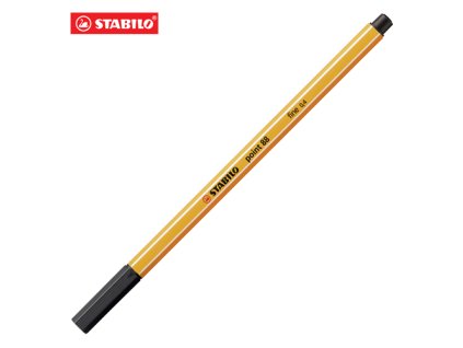 liner stabilo point 88 cierny 00001