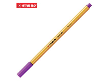liner stabilo point 88 svetlo fialovy 00001