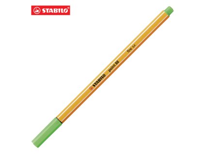 liner stabilo point 88 bledo zeleny 00001