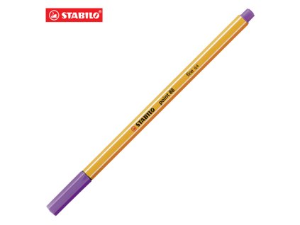 liner stabilo point 88 tmavo fialovy 00001
