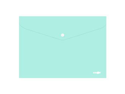 obal s patentkou pp a4 pastel zeleny