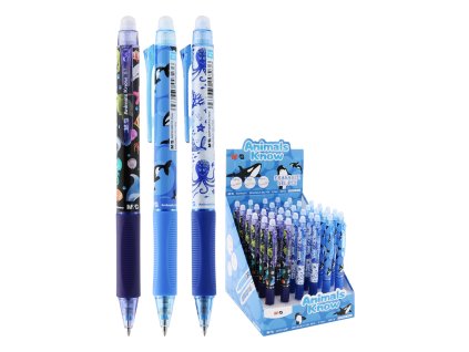 roller gelovy gumovaci m g ierase clicker animals know 0 7 mm modry 00000