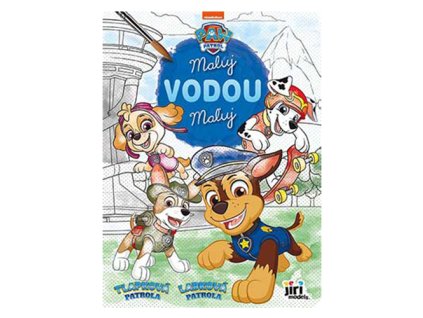 omalovanka vodova jm a4 labkova patrola paw patrol